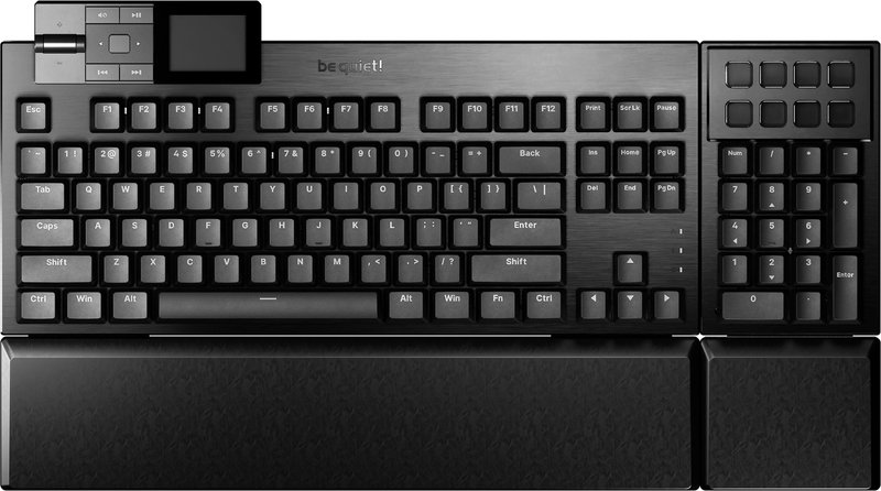 Be quiet dark mount silent tactile toet - Be quiet! Dark Mount Tactile Mechanical RGB Gaming Toetsenbord - Black