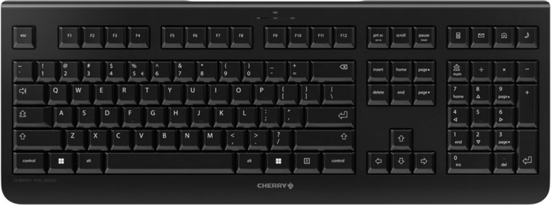 Cherry kw 3000 - Cherry KW 3000 Draadloos Zwart Toetsenbord