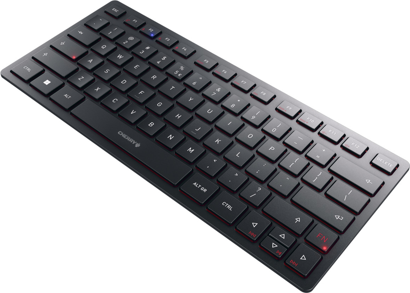 Cherry kw 9200 mini black 2 orig - CHERRY KW 9200 MINI Draadloos Zwart Toetsenbord