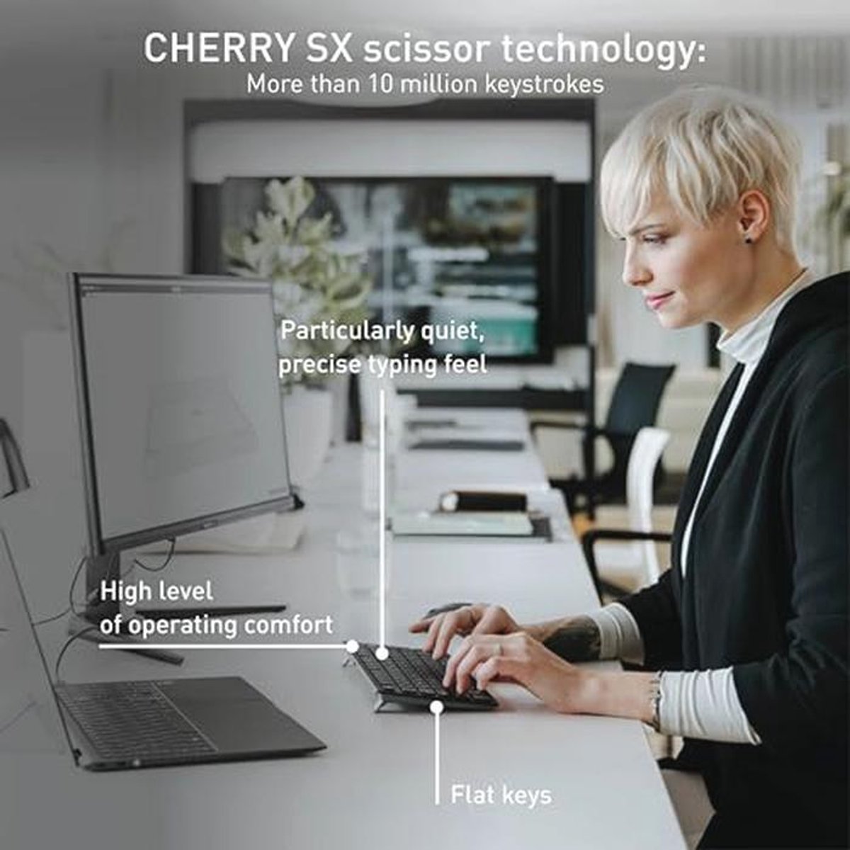 Cherry kw 9200 mini compact keyboard 6948937 5 orig - CHERRY Kw 9200 Mini Toetsenbord (zwart)