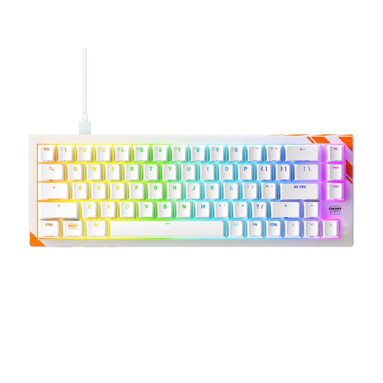 XTRFY K5 Pro TMR Gaming Keyboard White