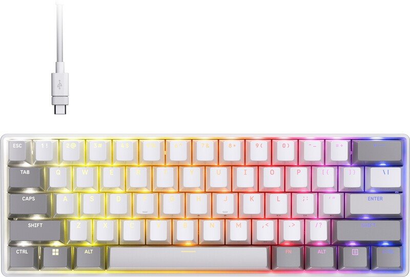 Corsair clipper pro mini 60 toetsenbor 4545821 - Corsair K70 RGB MK.2 Low Profile Toetsenbord
