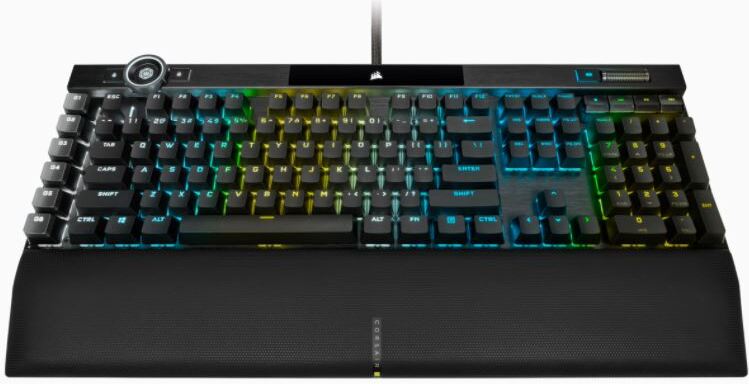 Corsair k100 toetsenbord 2 orig - Corsair K100 RGB Zwart Toetsenbord
