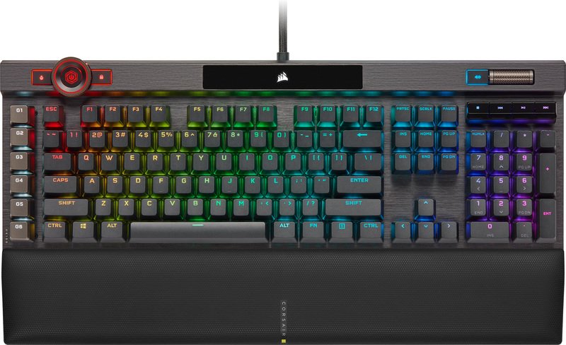 Corsair k100 toetsenbord - Corsair K100 RGB Zwart Toetsenbord