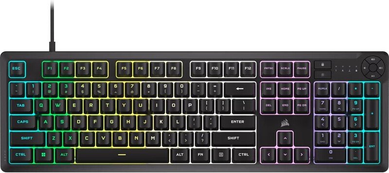 Corsair k55 core toetsenbord 775856 - Corsair K55 CORE RGB Gaming Toetsenbord