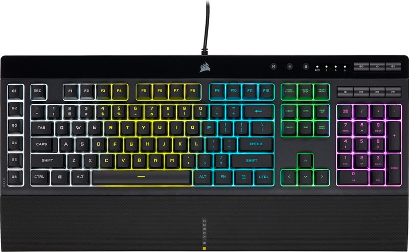 Corsair k55 pro toetsenbord - Corsair K55 RGB Pro Zwart Toetsenbord