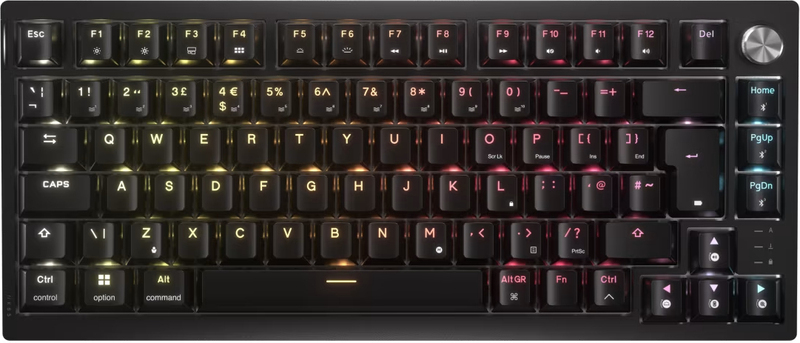 Corsair k65 plus wireless toetsenbord 3107811 3 orig - Corsair K65 Plus Wireless MLX Fusion Qwerty US Toetsenbord