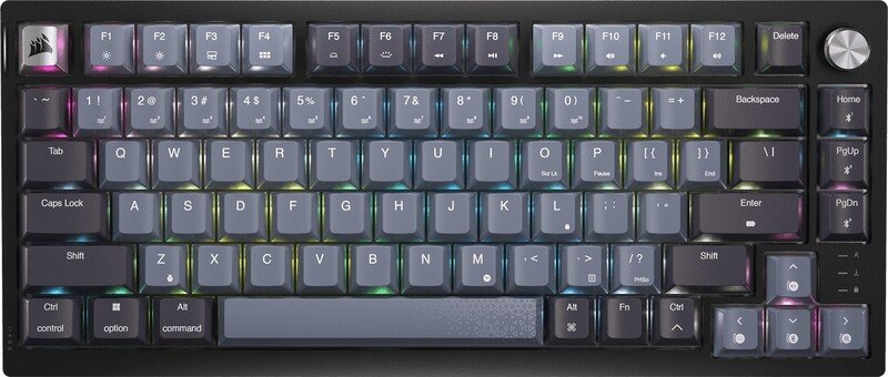 Corsair k65 plus wireless toetsenbord 775826 - Corsair K65 Plus Wireless Zwart Toetsenbord