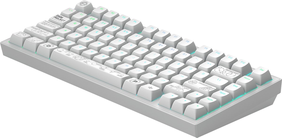 Dark project alu terra nova r2 draa 6529342 2 orig - Dark Project Alu Terra Nova R2 Toetsenbord (wit)