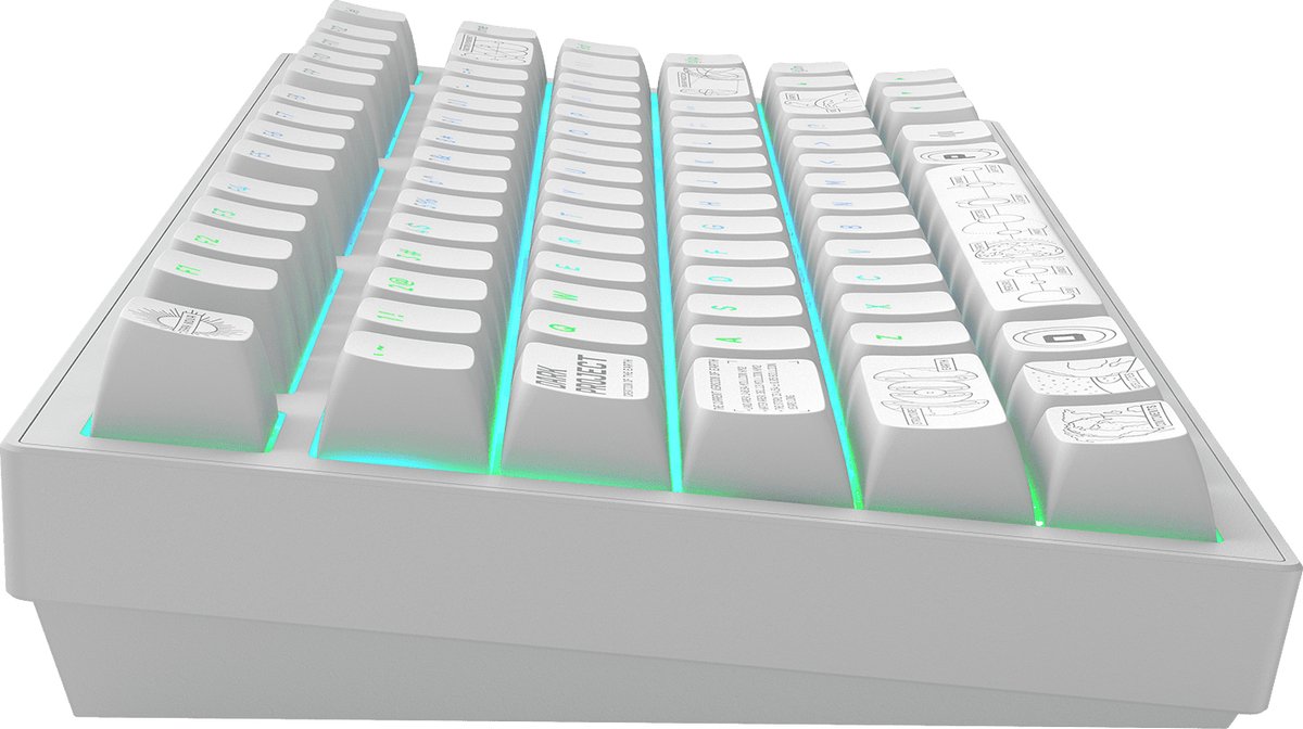 Dark project alu terra nova r2 draa 6529342 7 orig - Dark Project Alu Terra Nova R2 Toetsenbord (wit)