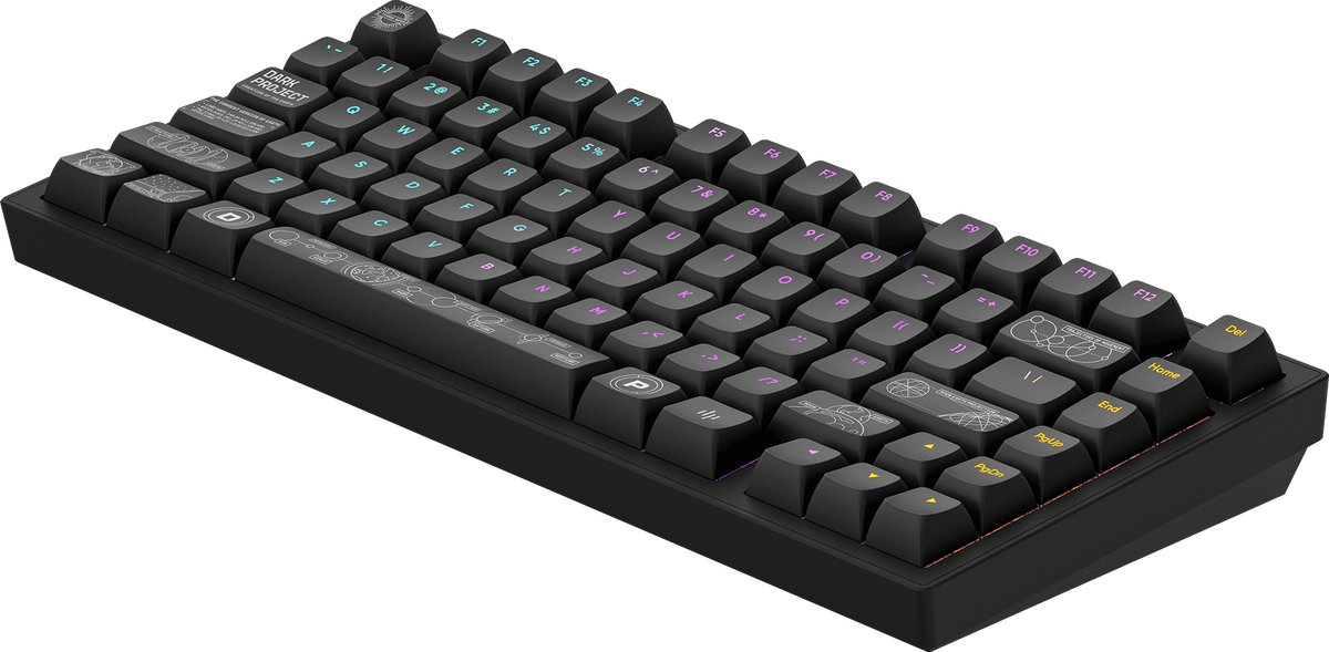 Dark project alu terra nova r2 draa 6529399 5 orig - Dark Project Alu Terra Nova R2 Toetsenbord (zwart)