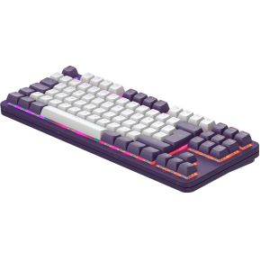 ALU87A Violet TKL Bedraad Mechanisch Gaming Toetsenbord - afbeelding 3