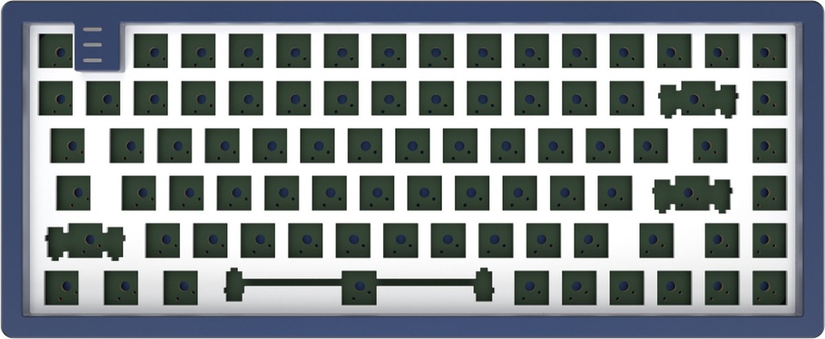 Dark project kd83a ltd aluminum nav 5 orig - Dark Project Kd83A Ltd Aluminum Navy Toetsenbord