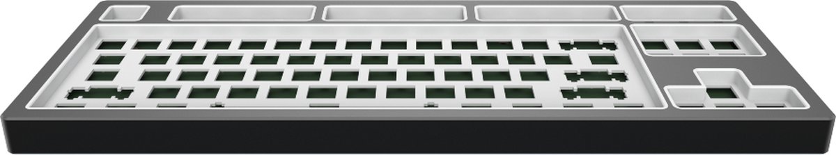Dark project kd87b ltd aluminum clo 4 orig - Dark Project Kd87B Ltd Aluminum Cloud Toetsenbord (grijs)