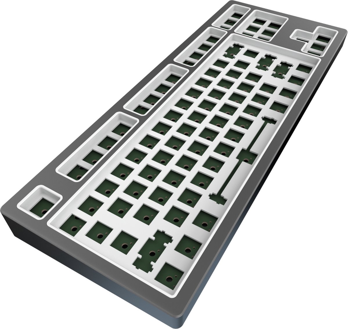 Dark project kd87b ltd aluminum clo 5 orig - Dark Project Kd87B Ltd Aluminum Cloud Toetsenbord (grijs)