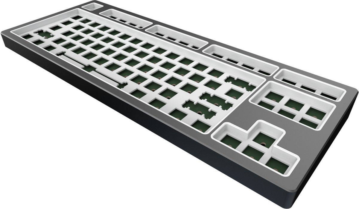 Dark project kd87b ltd aluminum clo 6 orig - Dark Project Kd87B Ltd Aluminum Cloud Toetsenbord (grijs)