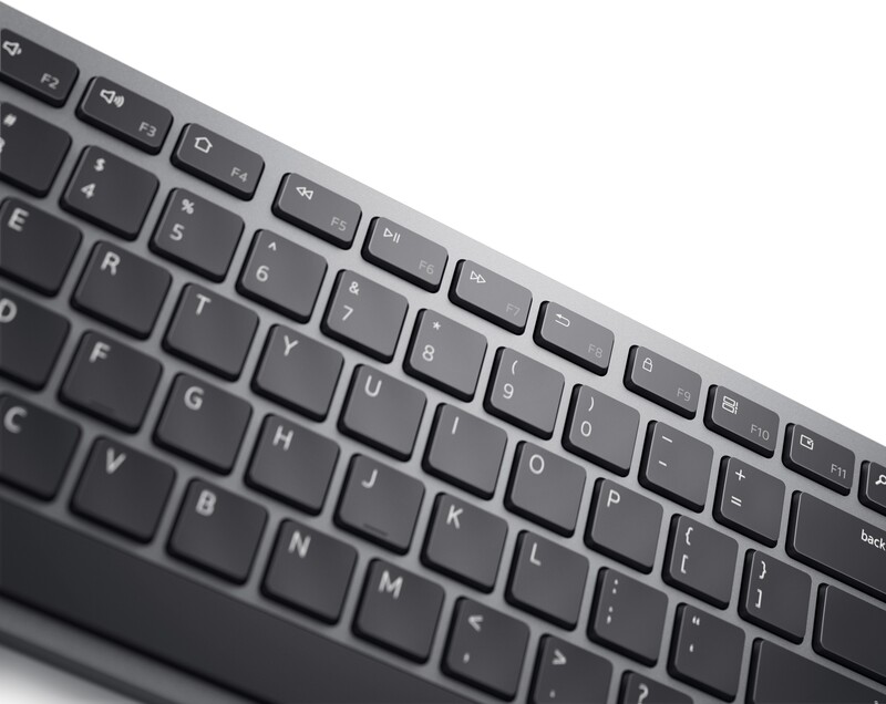 Dell kb700 toetsenbord bluetooth qw 6 orig - DELL Kb700 Toetsenbord (grijs)