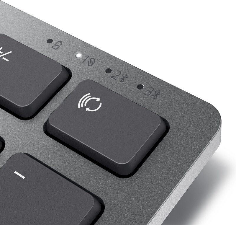 Dell kb700 toetsenbord bluetooth qw 7 orig - DELL Kb700 Toetsenbord (grijs)