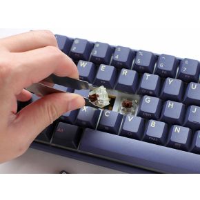 Ducky One 3 Mini MX Speed Silver Toetsenbord Blauw, productafbeelding 6