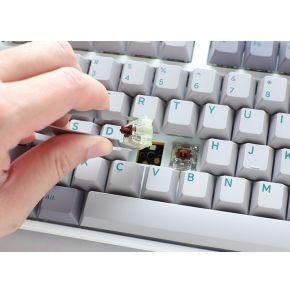 Ducky One 3 Grijs Cherry MX Silent Red Toetsenbord, productafbeelding 5