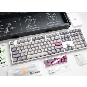 Ducky One 3 Grijs Cherry MX Silent Red Toetsenbord, productafbeelding 8