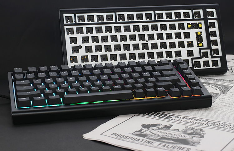 Ducky tinker 75 mx blue toetsenbord 2 orig - Ducky Tinker 75 Toetsenbord (Black)