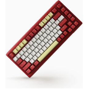Ducky tinker 75 nuka cola mx red 2 orig - Ducky Tinker 75 Toetsenbord (Nuka Cola) (rood)