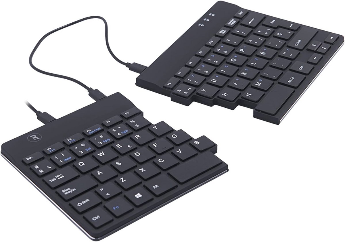 Ergonomisch gesplitst toetsenbord met pauz 6948883 5 orig - Ergonomisch Gesplitst Toetsenbord (zwart)