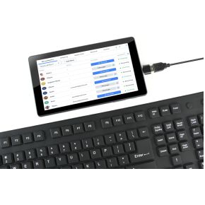 KB-109F-B Flexibel Toetsenbord Zwart - afbeelding 4