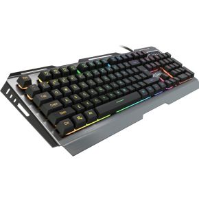 NKG-1234 Rhod 420 RGB toetsenbord Zilver Toetsenbord - afbeelding 2