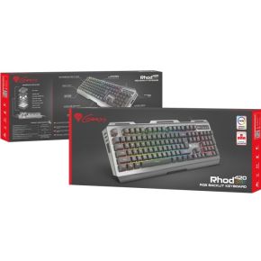 NKG-1234 Rhod 420 RGB toetsenbord Zilver Toetsenbord - afbeelding 5