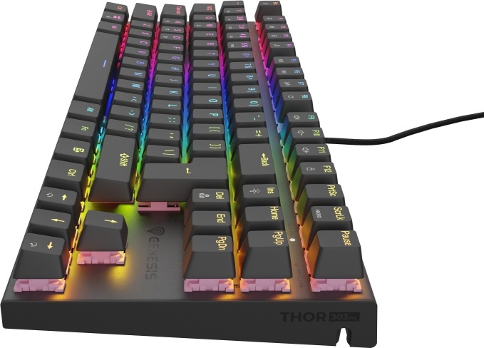 Genesis nkg 1881 thor 303 toetsenbord 3 orig - Genesis Thor 303 TKL Black (Outemu Peach Silent) Toetsenbord