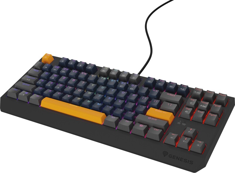 Genesis thor 230 tkl mechanisch toetse 2 orig - Genesis Thor 230 TKL Grijs Toetsenbord