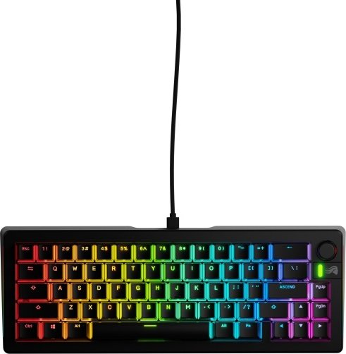 Glorious gmmk 3 65 prebuilt wired black - Glorious GMMK 3 65% Prebuilt Wired Toetsenbord - Black