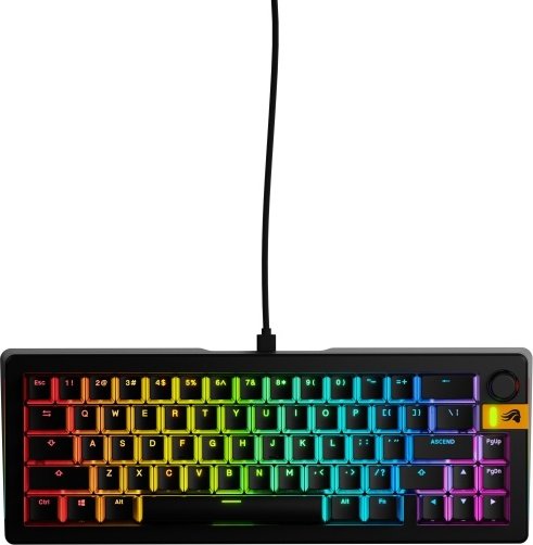 Glorious gmmk 3 he 65 prebuilt wired - Glorious GMMK 3 Hall Effect 65% Prebuilt Bedraad Zwart toetsenbord