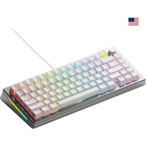 GMMK 3 PRO HE 75% Prebuilt RGB Wired Mechanical Gaming Toetsenbord - Silver - afbeelding 2