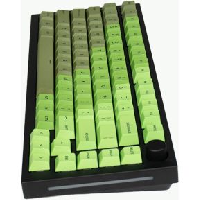 Glorious GMMK Pro Zelfbouw Bundel Zwart/Groen Bedraad RGB toetsenbord, productafbeelding 2
