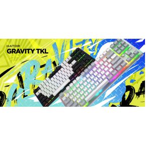 Gravity TKL Mechanisch Hotswap Toetsenbord Zwart - afbeelding 8