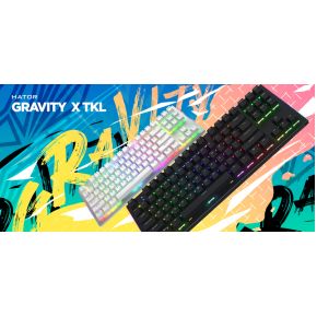 Gravity X TKL Mechanisch Toetsenbord Wit - afbeelding 8