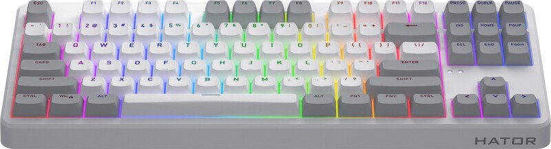 Hator rockfall 3 tkl wireless mechan 1756943 2 orig - Hator Rockfall 3 TKL Wireless Mechanical Keyboard - White