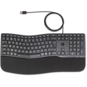 480 Comfort bedraad toetsenbord Zwart Azerty Belgisch Toetsenbord - afbeelding 2