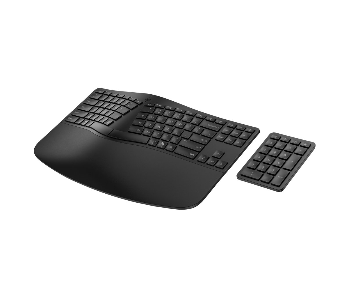 Hp 960 ergonomisch draadloos toet 2 orig - HP 960 Ergonomisch Draadloos Toetsenbord (zwart)
