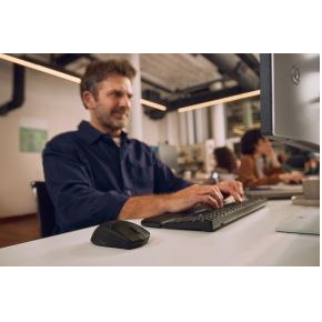 960 Ergonomic Wireless Keyboard Zwart (BE Azerty) - afbeelding 6