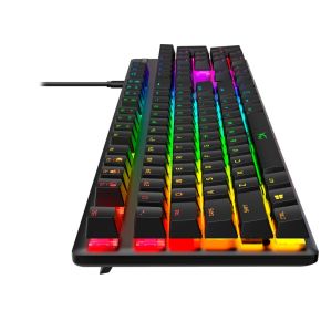 Alloy Origins Wired Gaming Mechanical Aqua Switch Toetsenbord with RGB Back Lighting Black - afbeelding 4