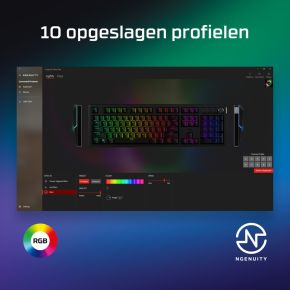 Alloy Rise Zwart Toetsenbord - afbeelding 2