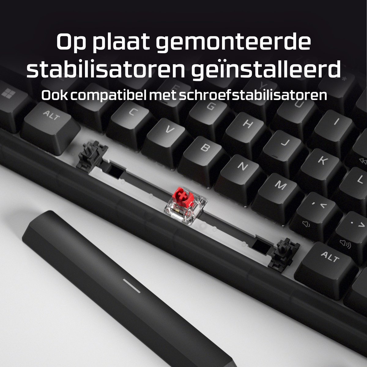 Hyperx origins 2 pro 65 3 orig - HyperX Origins 2 Pro 65 Toetsenbord (zwart)