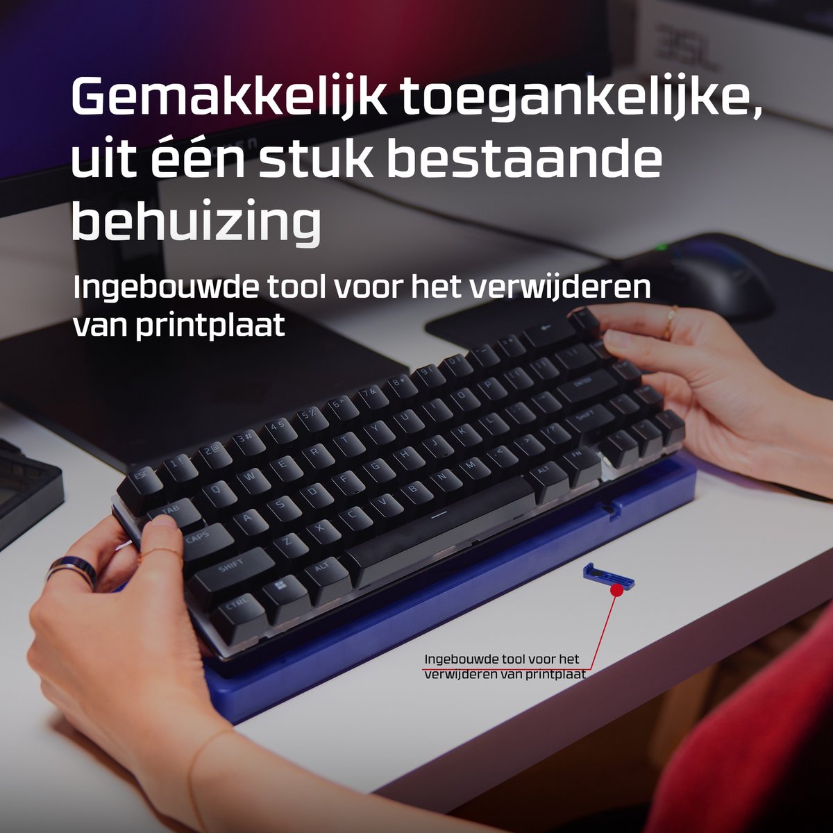 Hyperx origins 2 pro 65 5 orig - HyperX Origins 2 Pro 65 Toetsenbord (zwart)