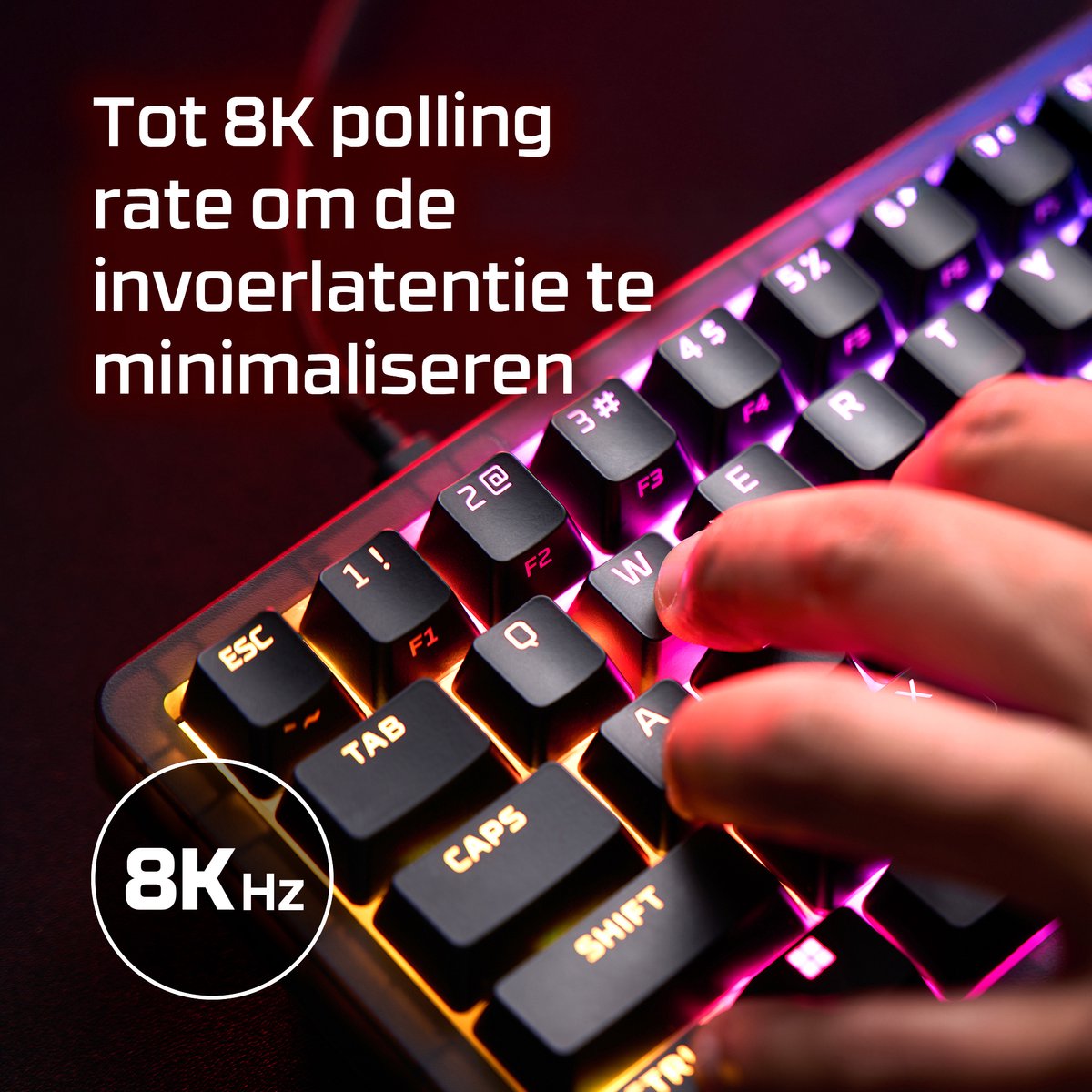 Hyperx origins 2 pro 65 8 orig - HyperX Origins 2 Pro 65 Toetsenbord (zwart)