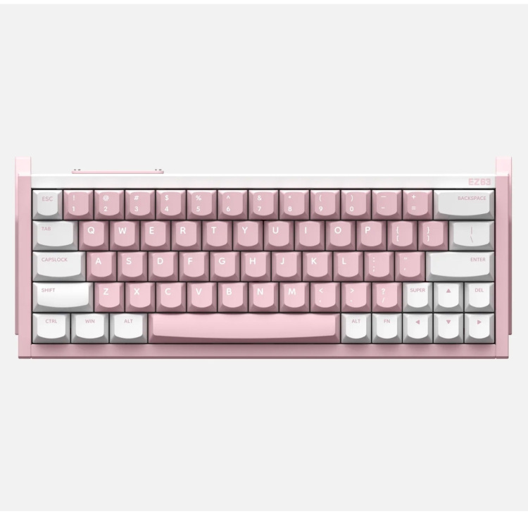 Iqunix Iqunix EZ63 Pink Magnetic Switch Gaming HE Keyboard gaming toetsenbord