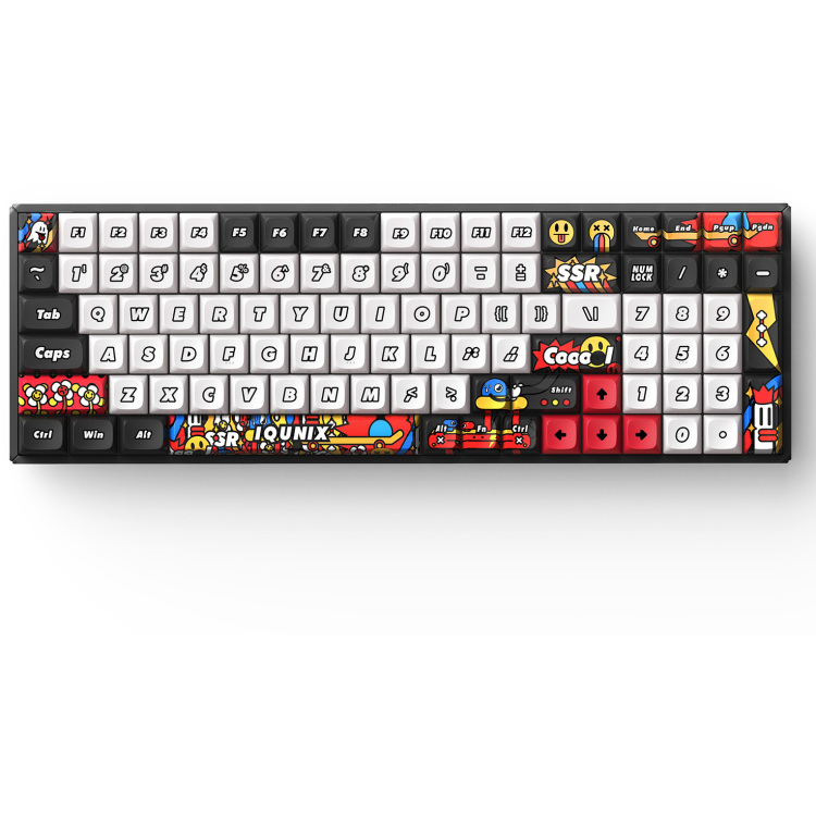 Iqunix Iqunix F97 Graffiti Diary Wireless Mechanical Keyboard gaming toetsenbord